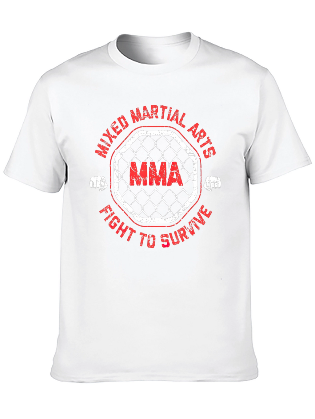 MMA Fight to Survive Graphic T-Shirt