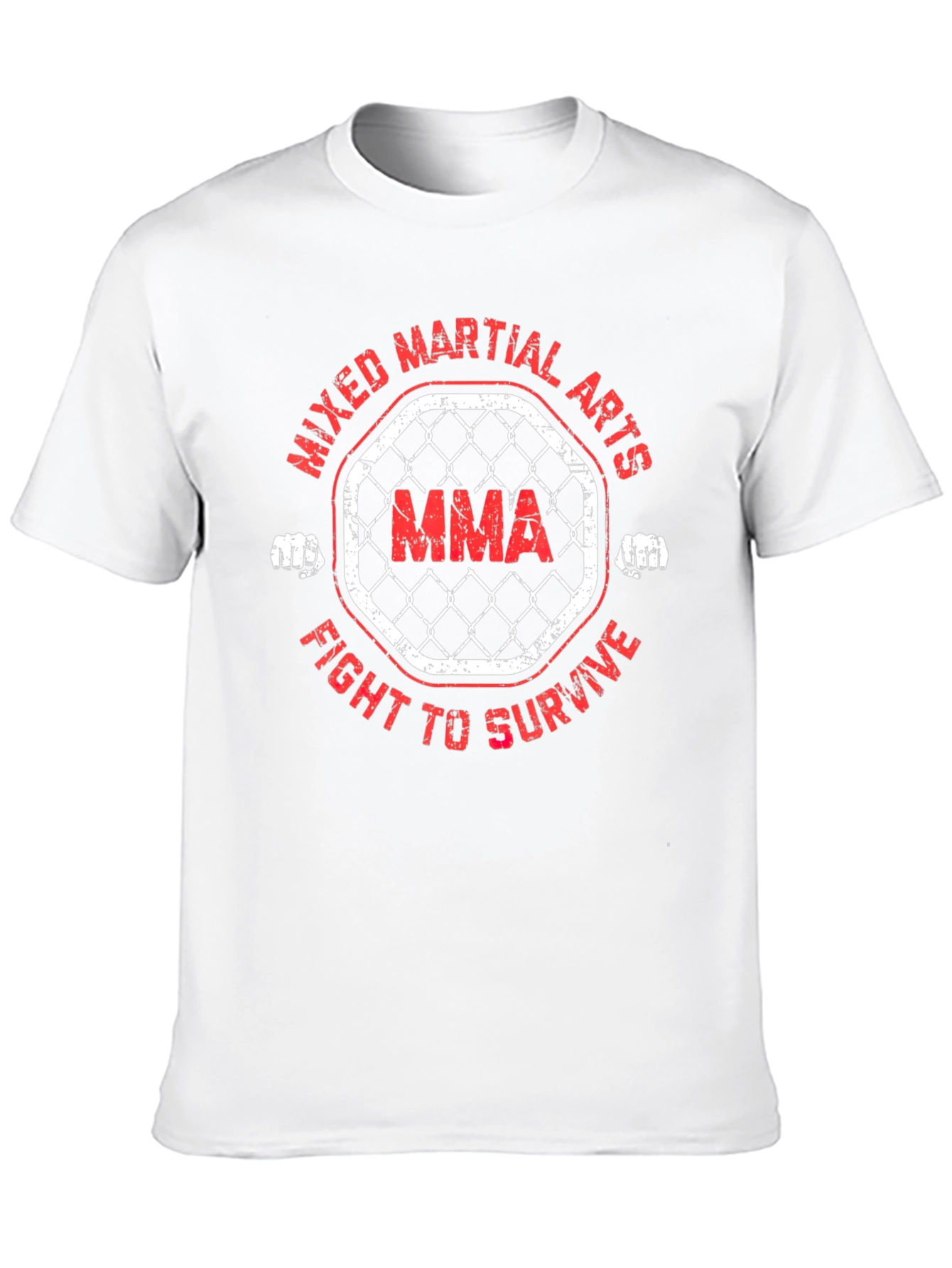 MMA Fight to Survive Graphic T-Shirt