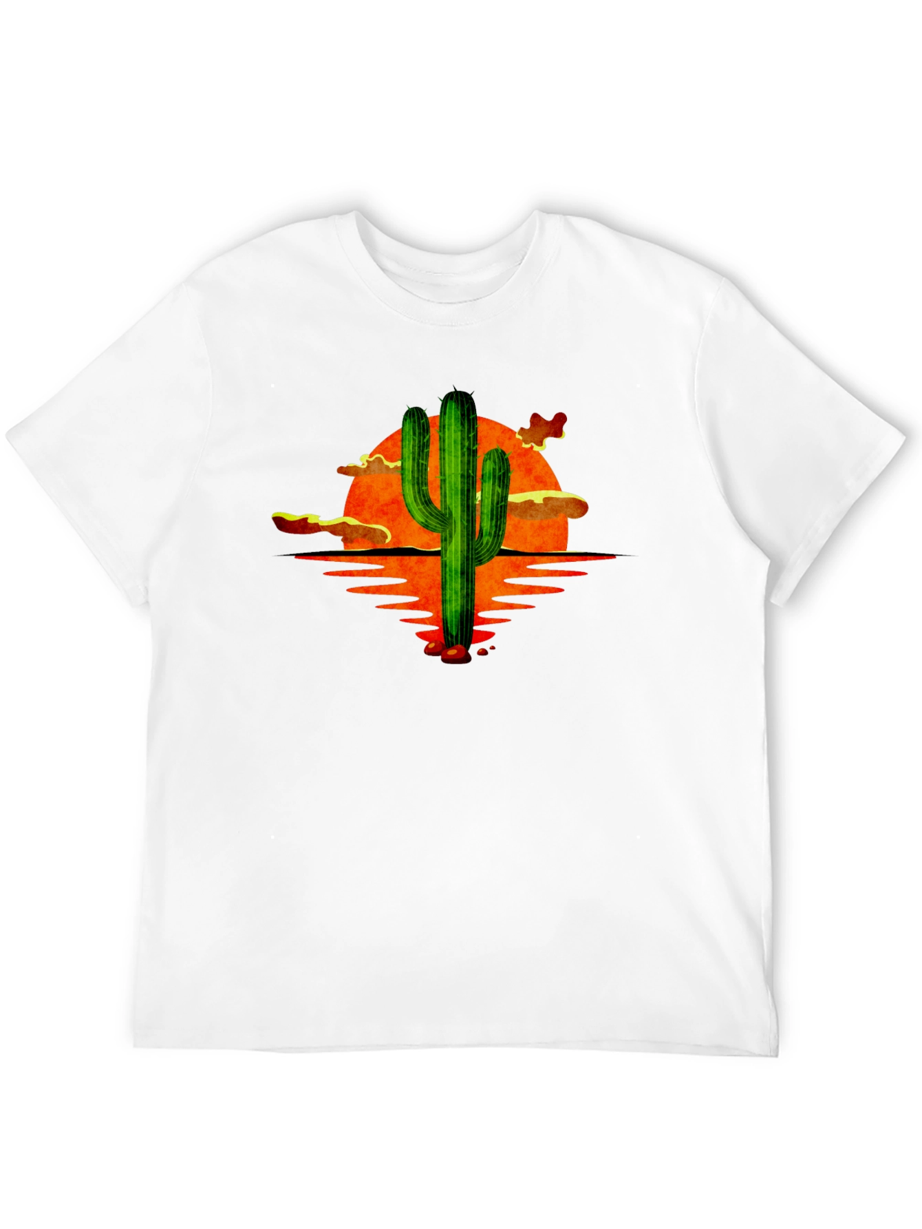 Sunset Cactus Graphic Tee