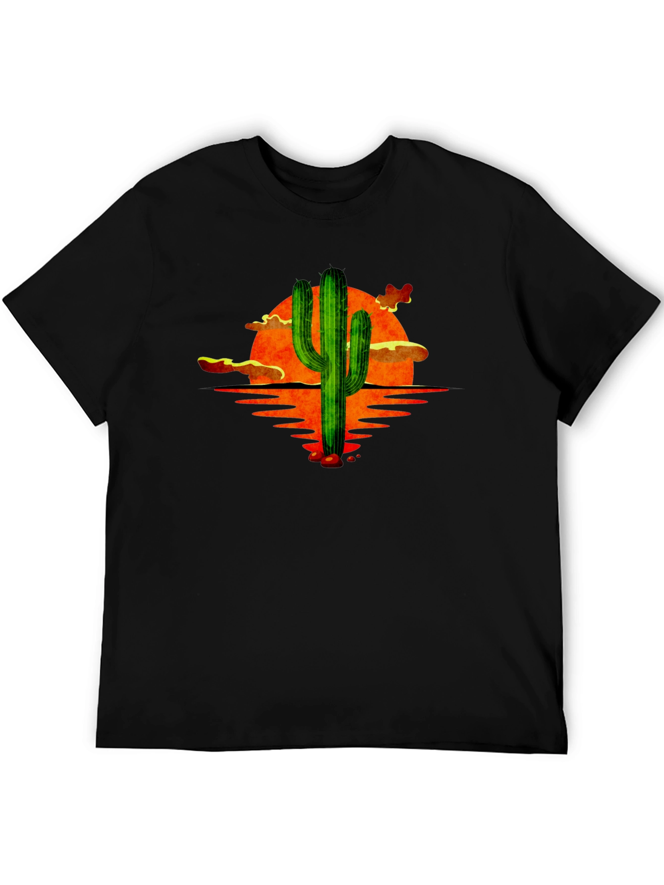 Sunset Cactus Graphic Tee