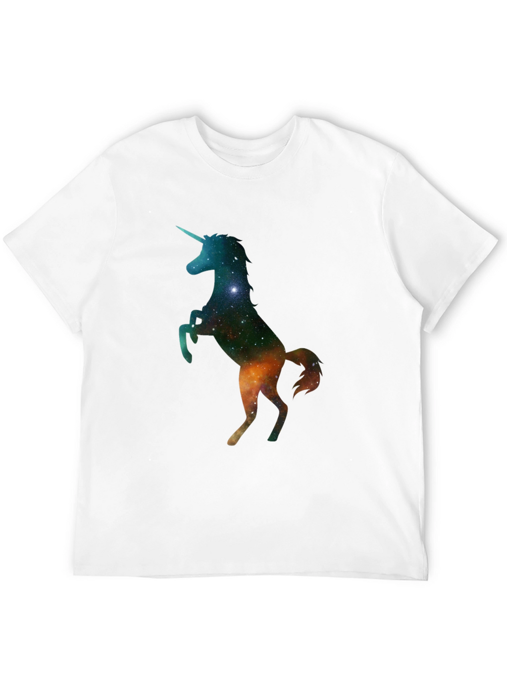 Unicorn Galaxy Black T-Shirt