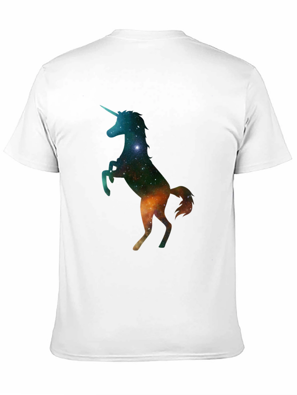 Unicorn Galaxy Black T-Shirt