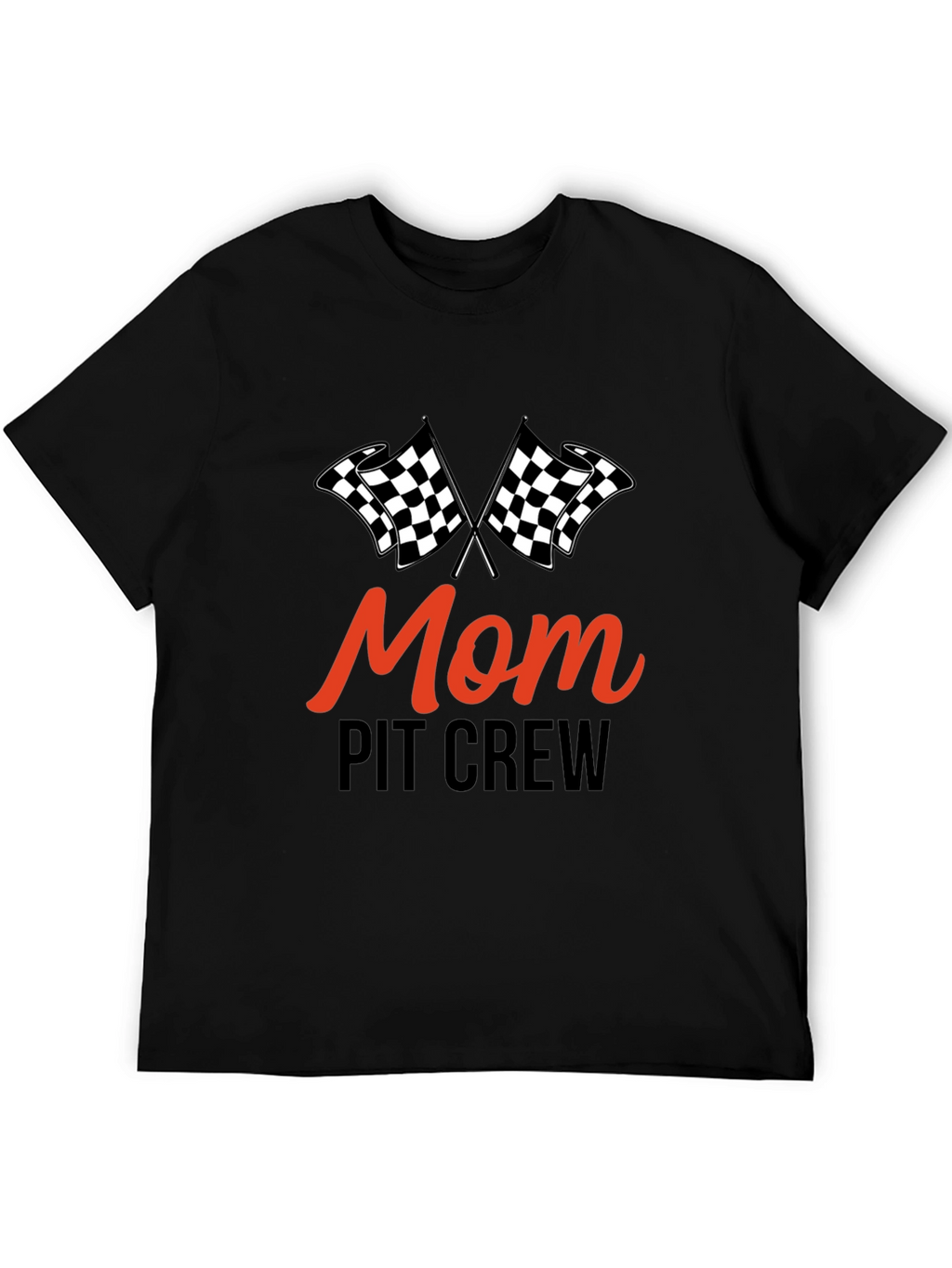 Mom Pit Crew Racing Tee