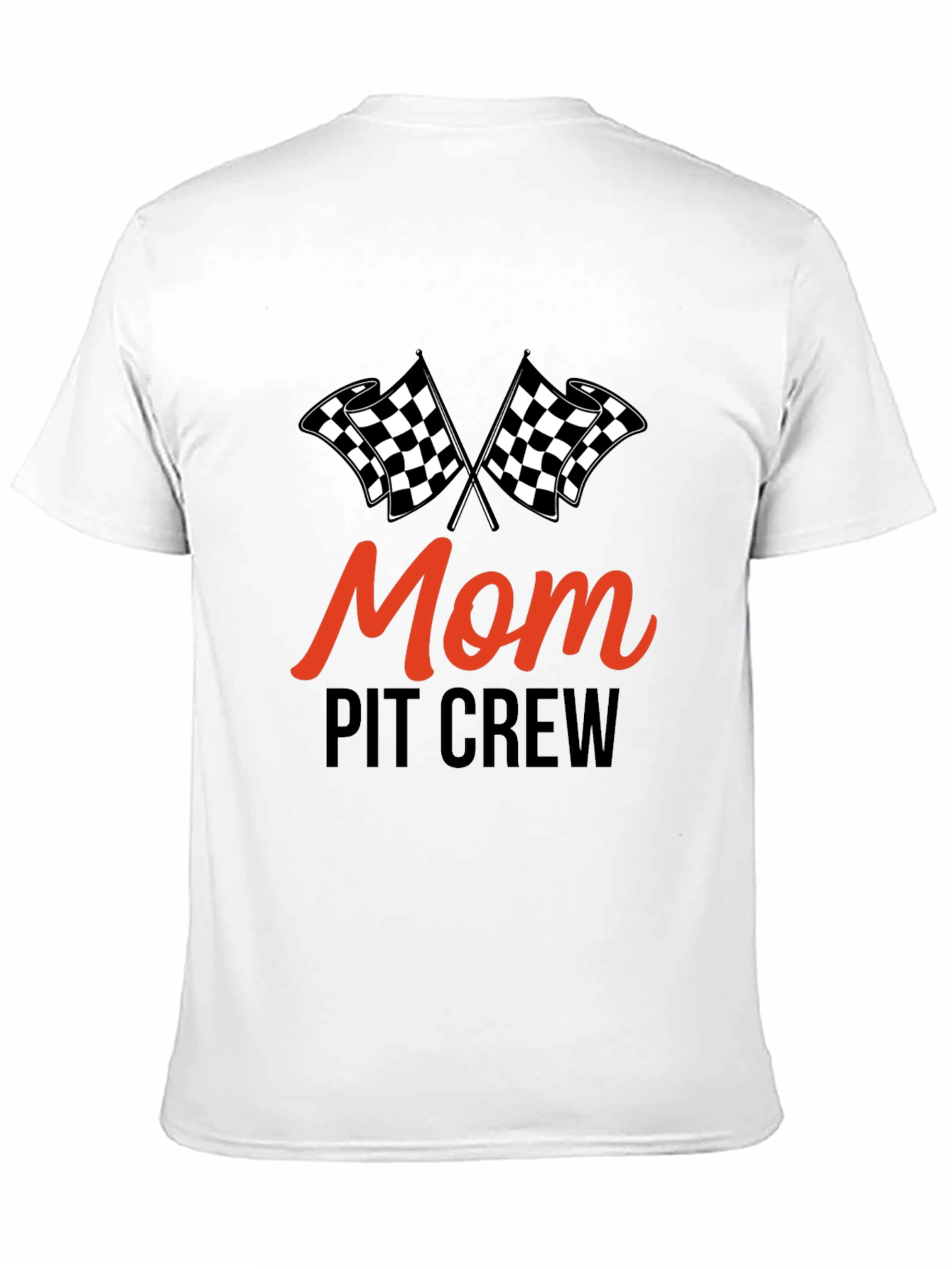Mom Pit Crew Racing Tee