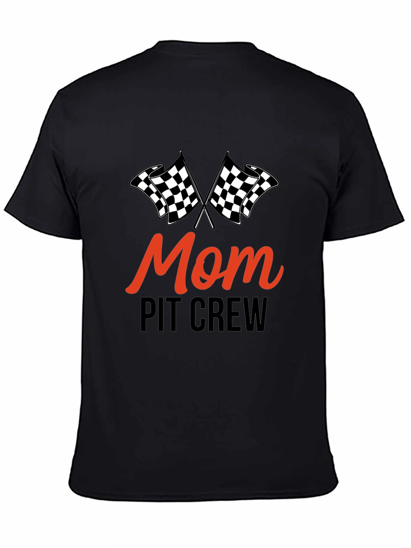 Mom Pit Crew Racing Tee