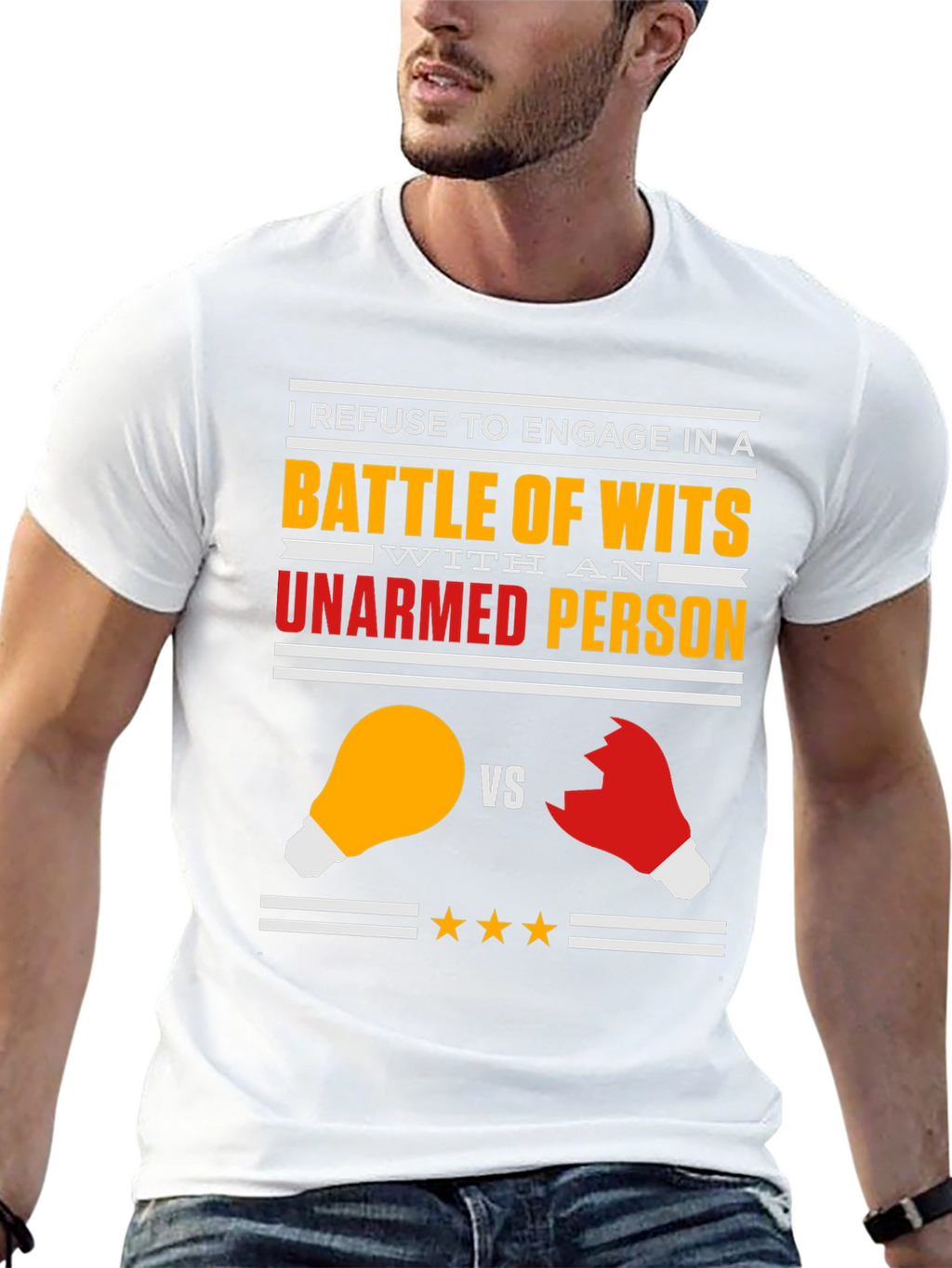 Battle of Wits Graphic T-Shirt