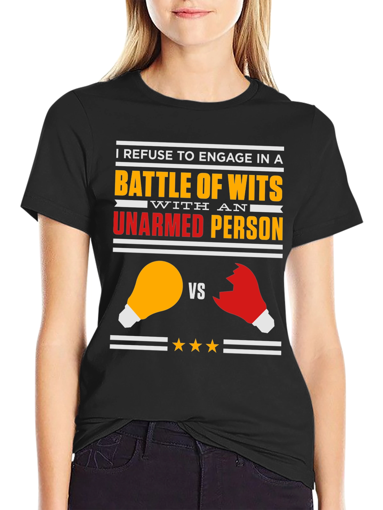 Battle of Wits Graphic T-Shirt