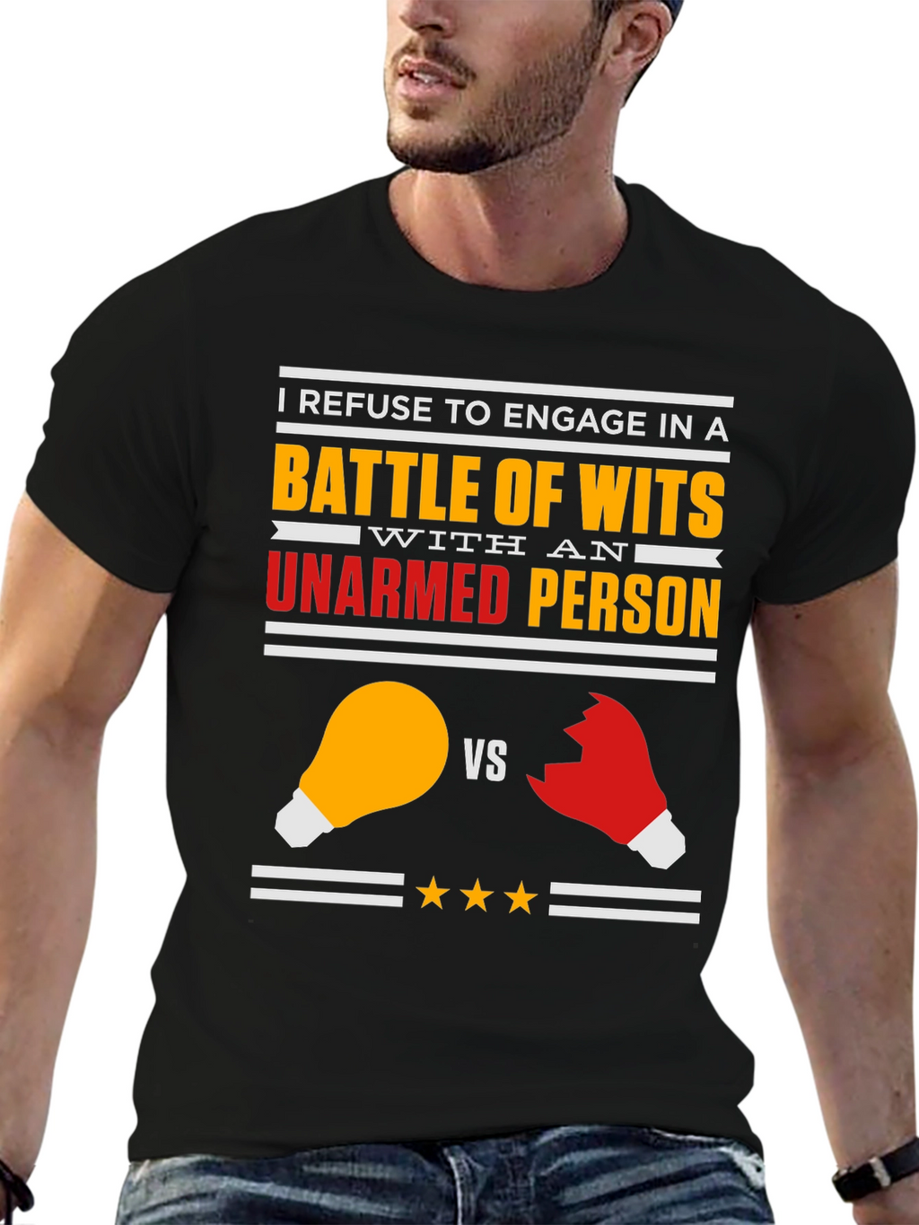 Battle of Wits Graphic T-Shirt