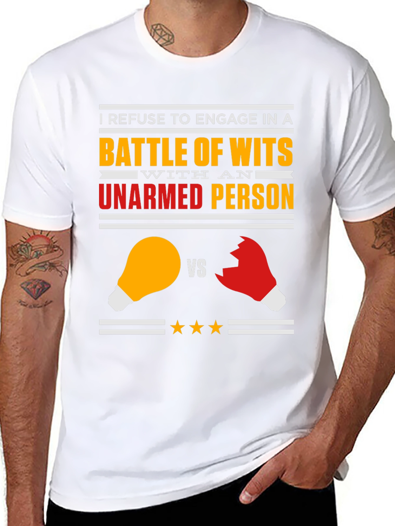 Battle of Wits Graphic T-Shirt
