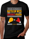 Battle of Wits Graphic T-Shirt
