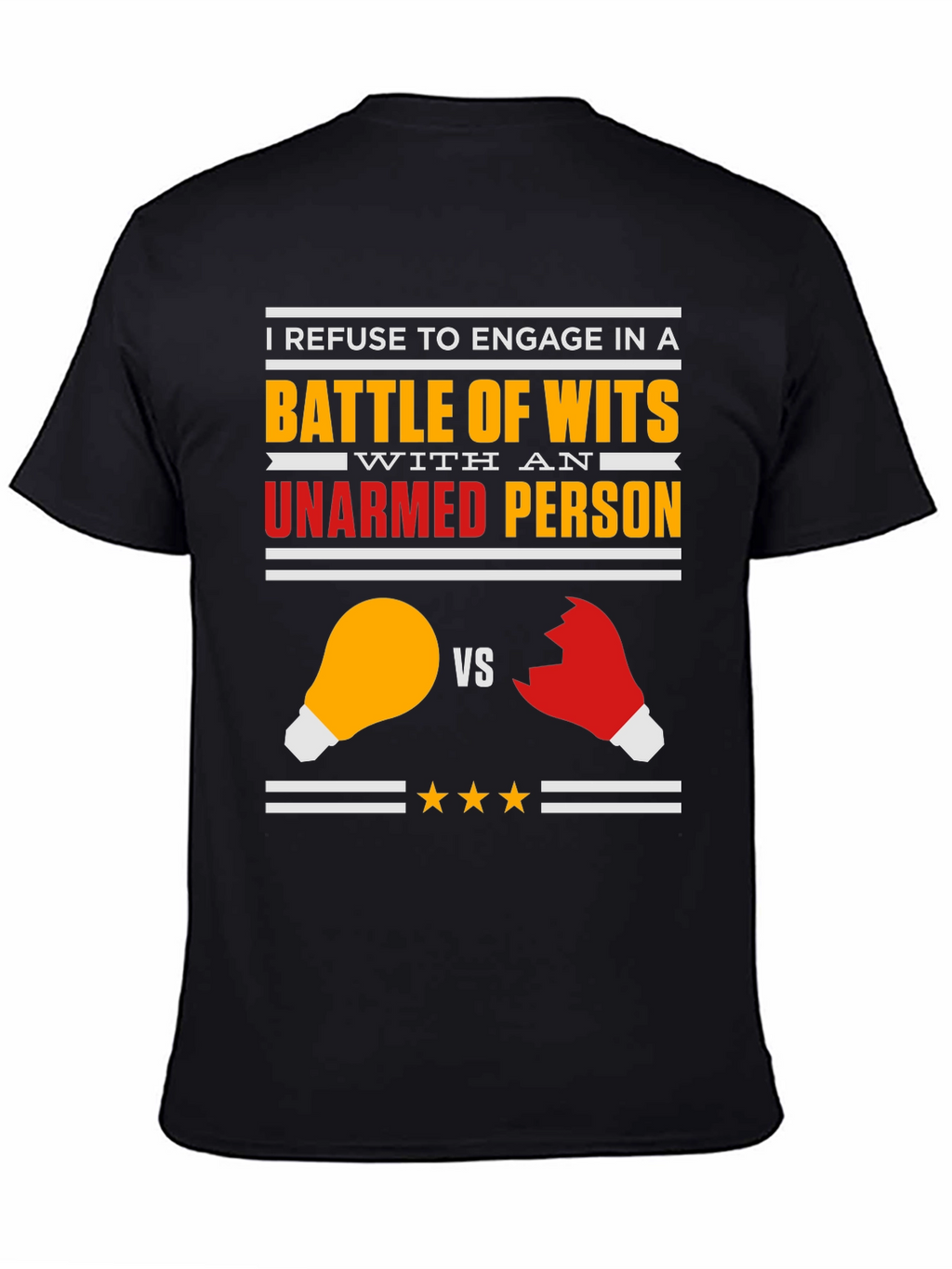 Battle of Wits Graphic T-Shirt