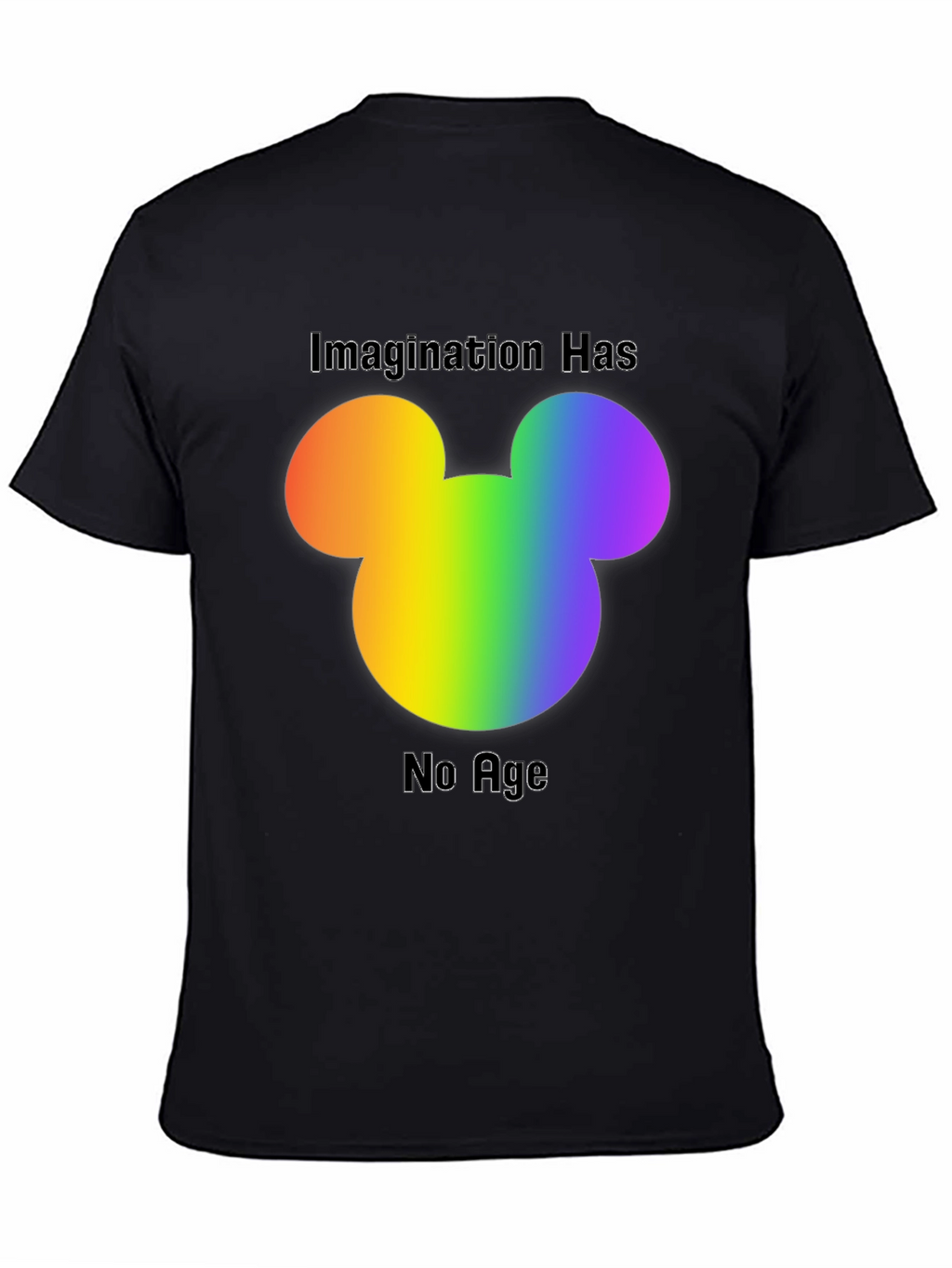 Rainbow Mickey Mouse Imagination T-Shirt