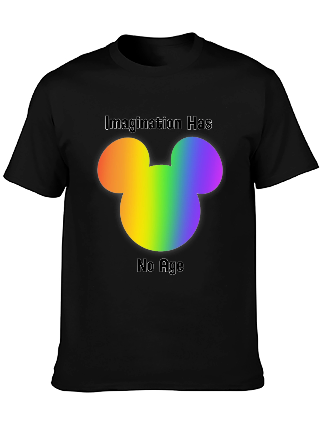 Rainbow Mickey Mouse Imagination T-Shirt