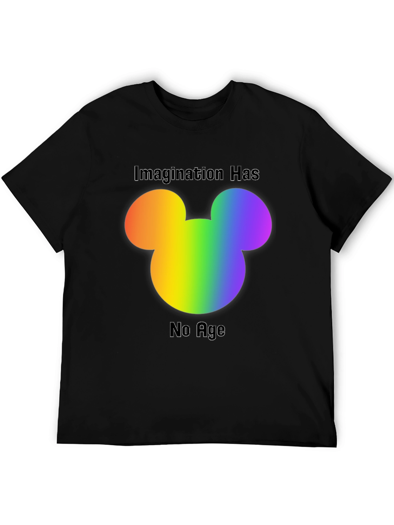Rainbow Mickey Mouse Imagination T-Shirt