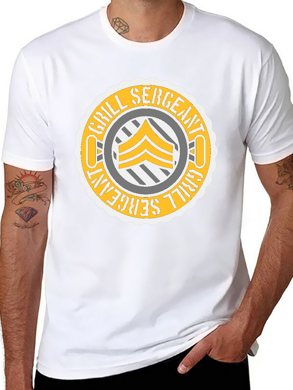 Grill Sergeant T-Shirt - BBQ Master Apparel