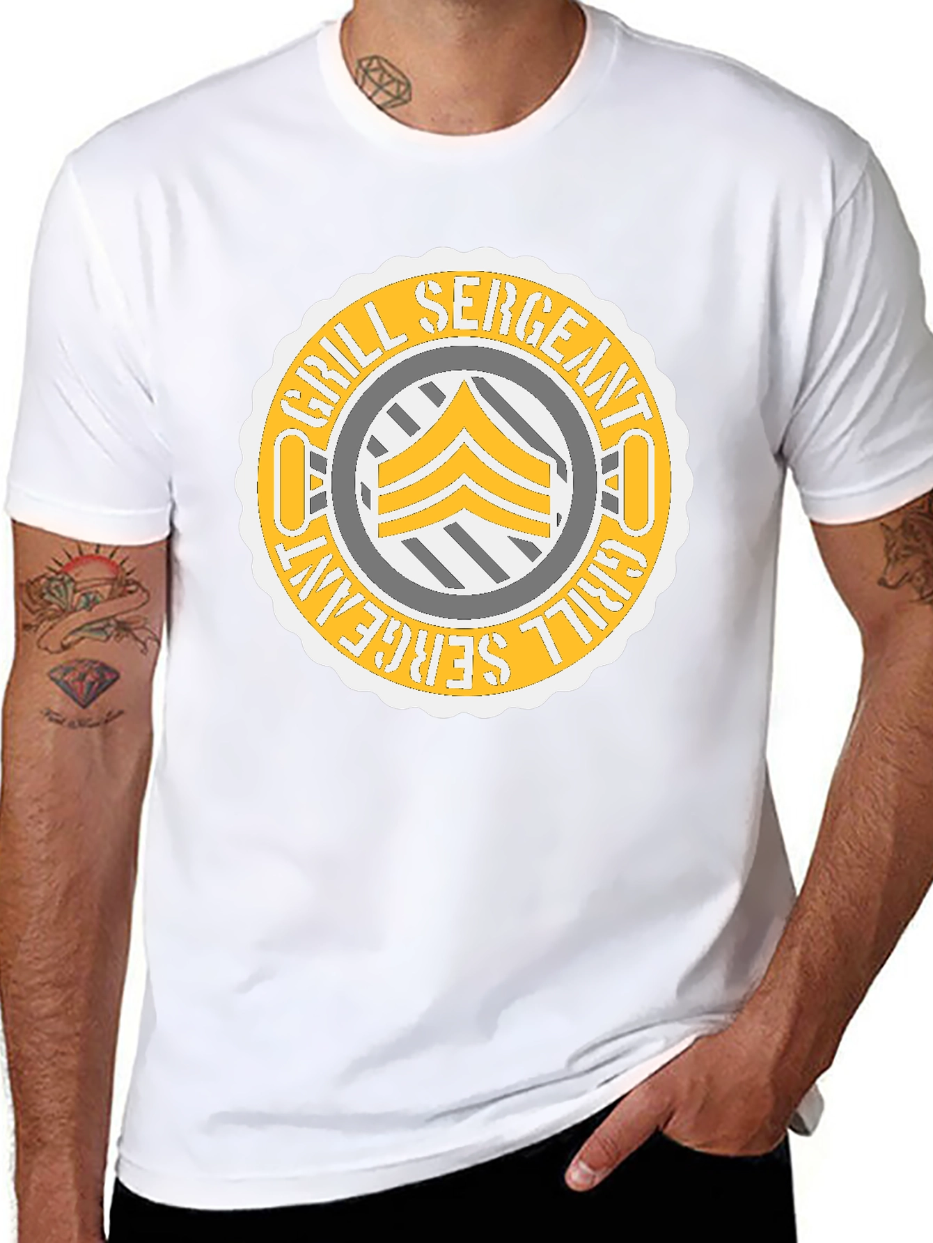 Grill Sergeant T-Shirt - BBQ Master Apparel