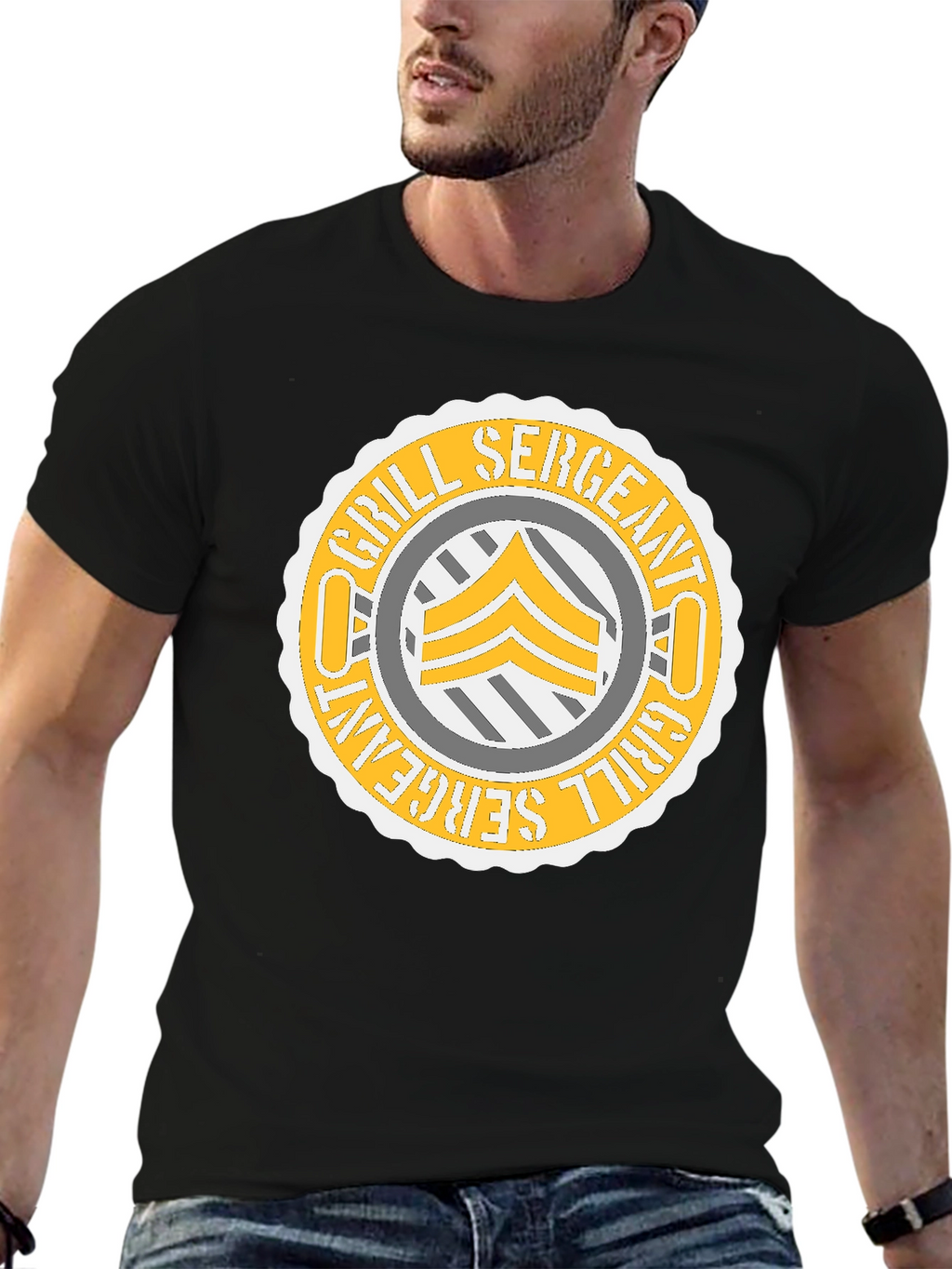 Grill Sergeant T-Shirt - BBQ Master Apparel