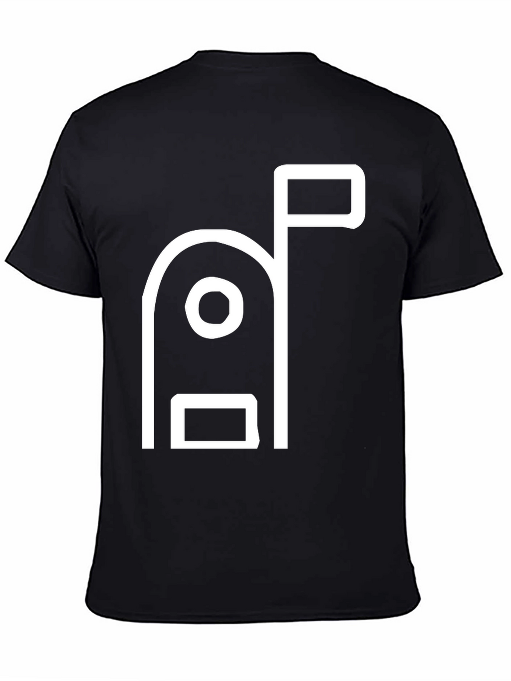 Mailbox Graphic T-Shirt - Modern Minimalist Design