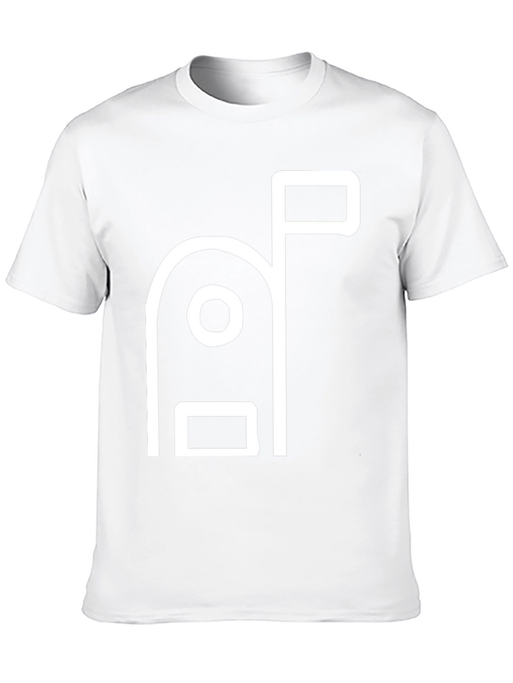 Mailbox Graphic T-Shirt - Modern Minimalist Design
