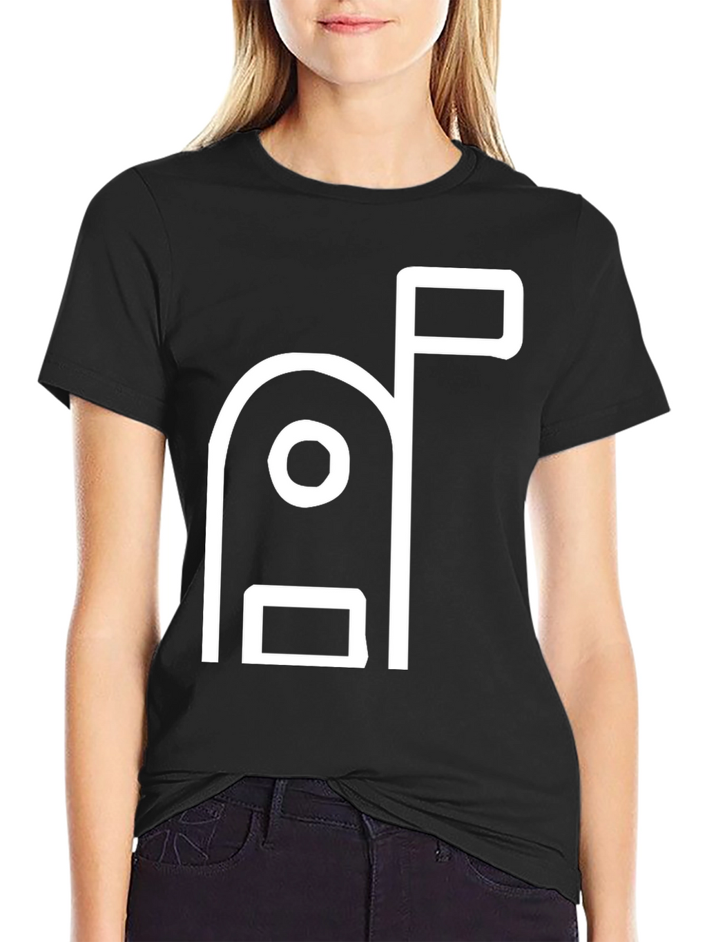 Mailbox Graphic T-Shirt - Modern Minimalist Design