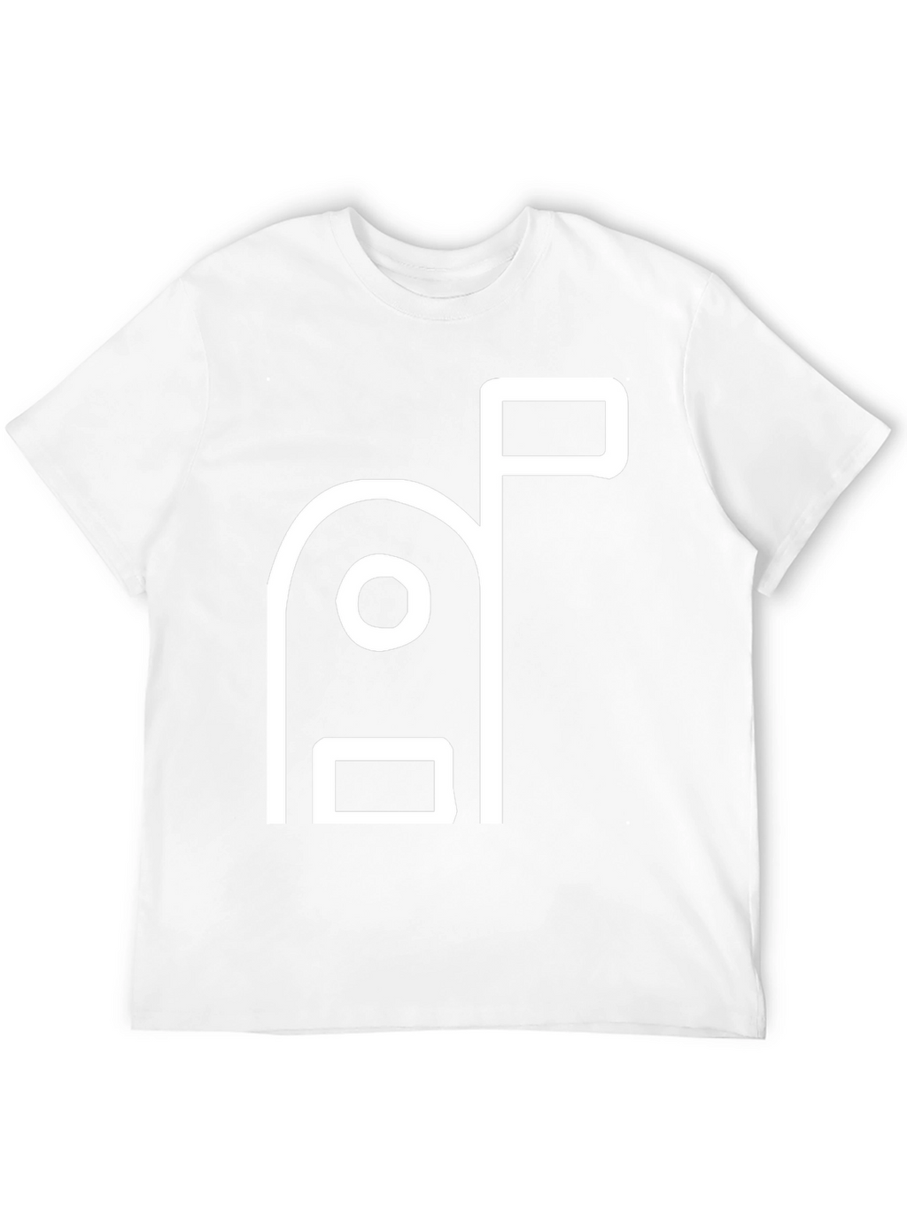 Mailbox Graphic T-Shirt - Modern Minimalist Design