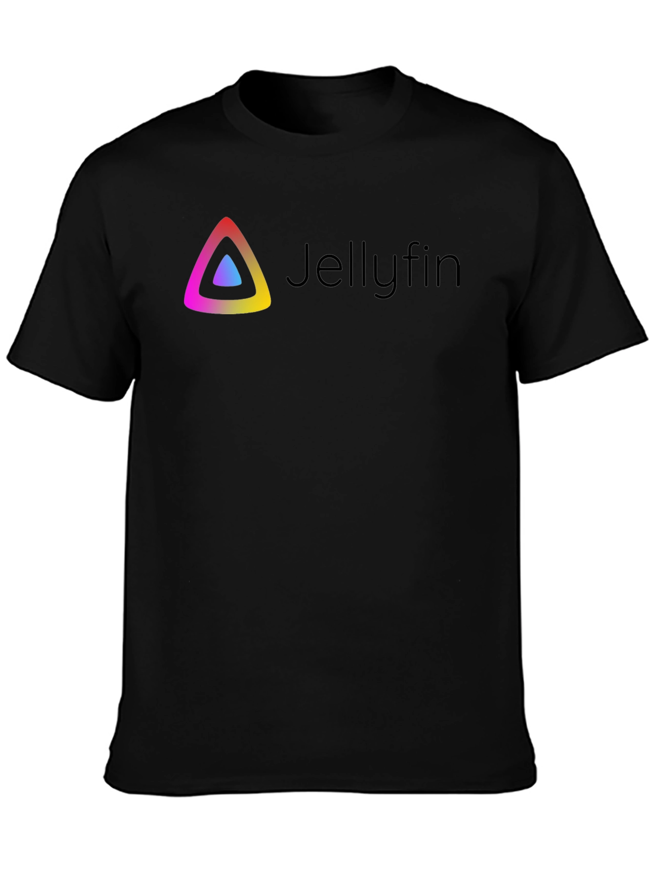 Jellyfin Logo Black T-Shirt
