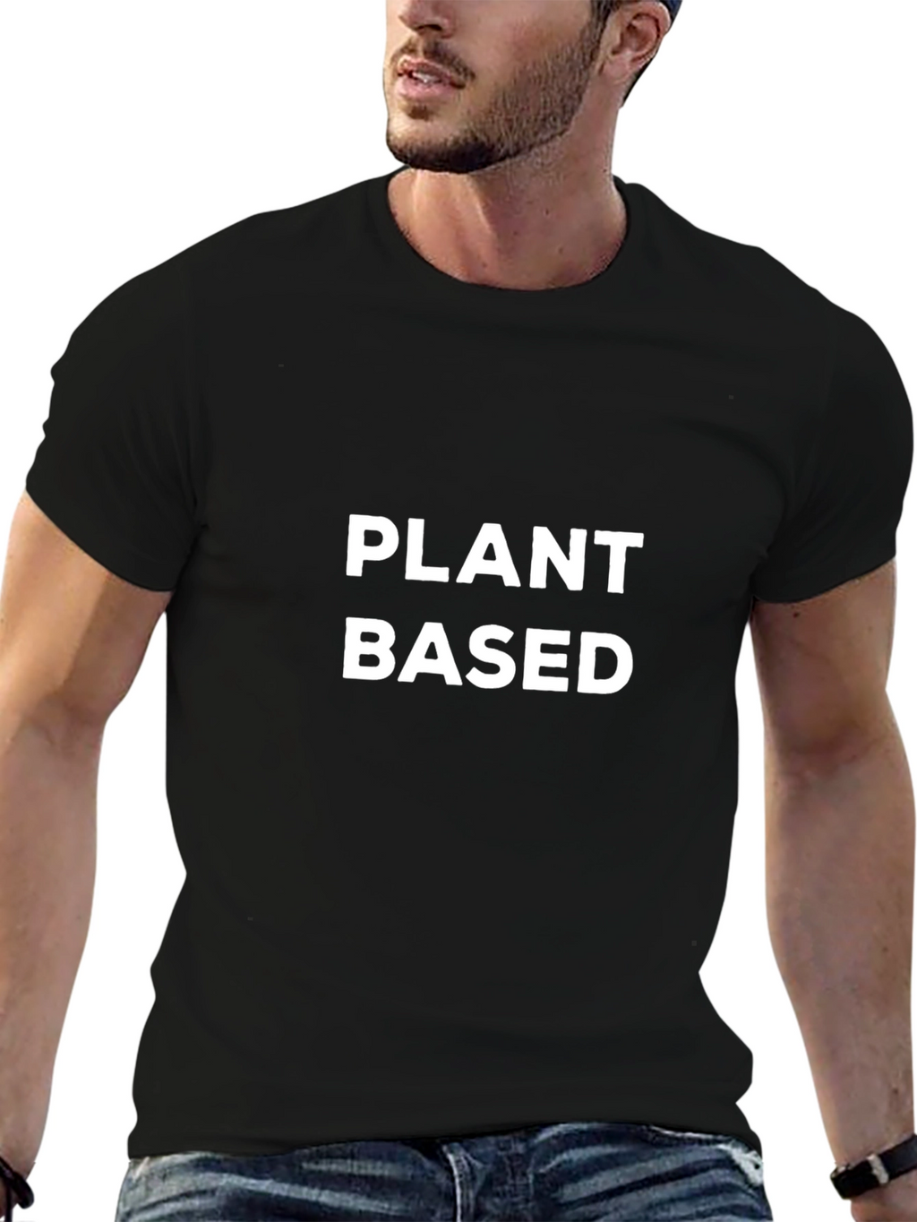 Plant Based Black T-Shirt