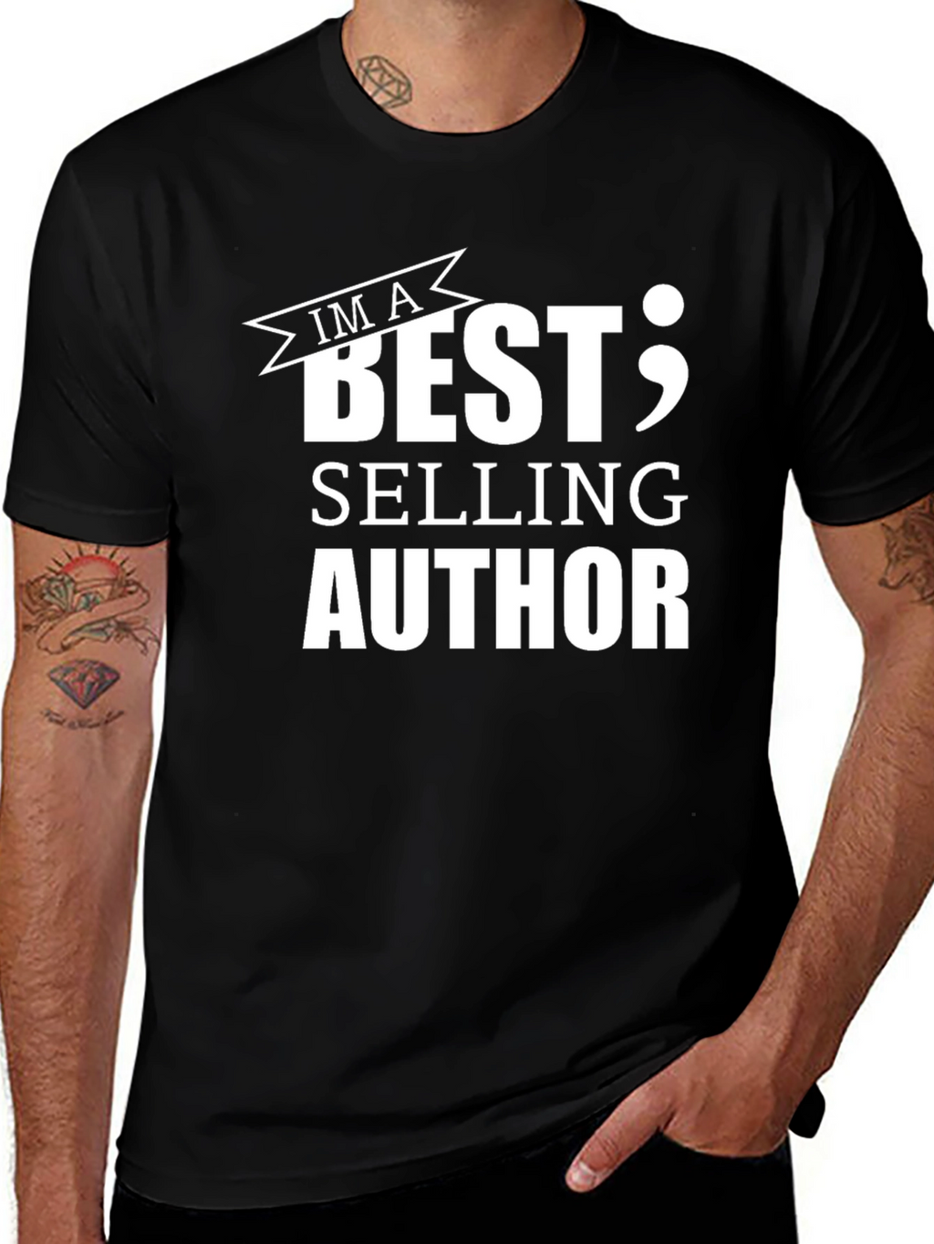 Im a Best Selling Author Black T-Shirt