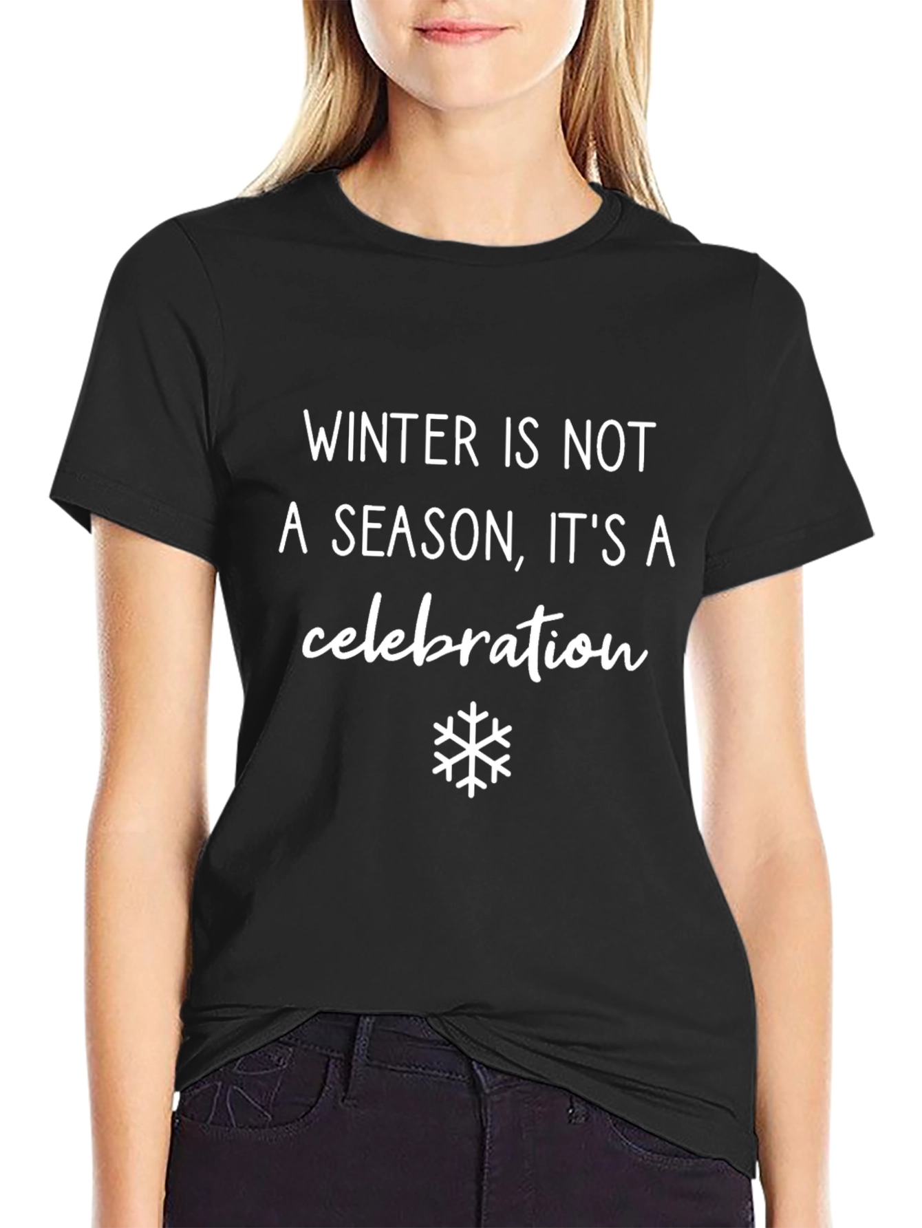 Winter Celebration Graphic T-Shirt