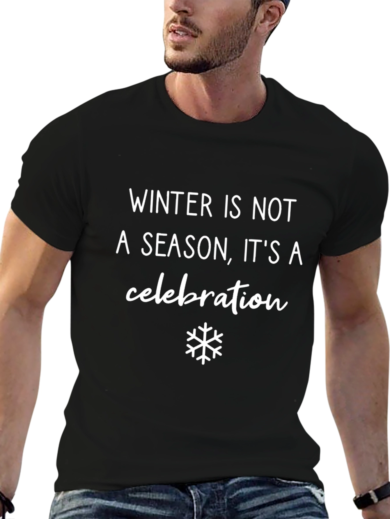 Winter Celebration Graphic T-Shirt