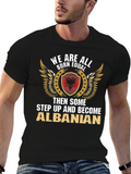 Albanian Pride Graphic T-Shirt