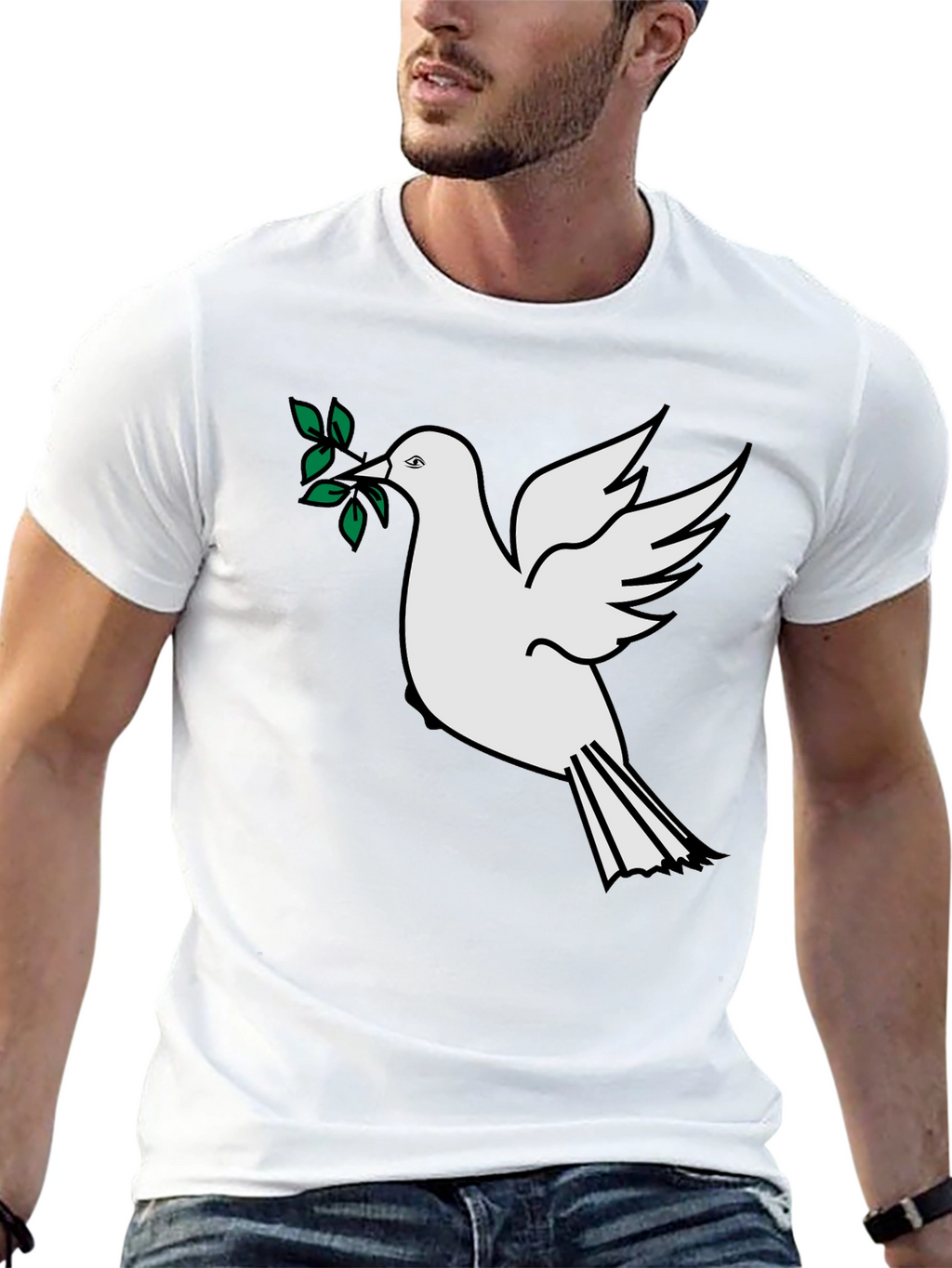 Dove of Peace Graphic T-Shirt