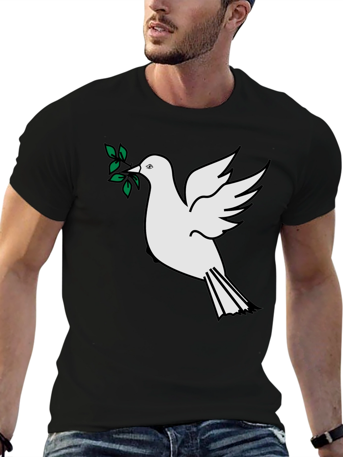 Dove of Peace Graphic T-Shirt