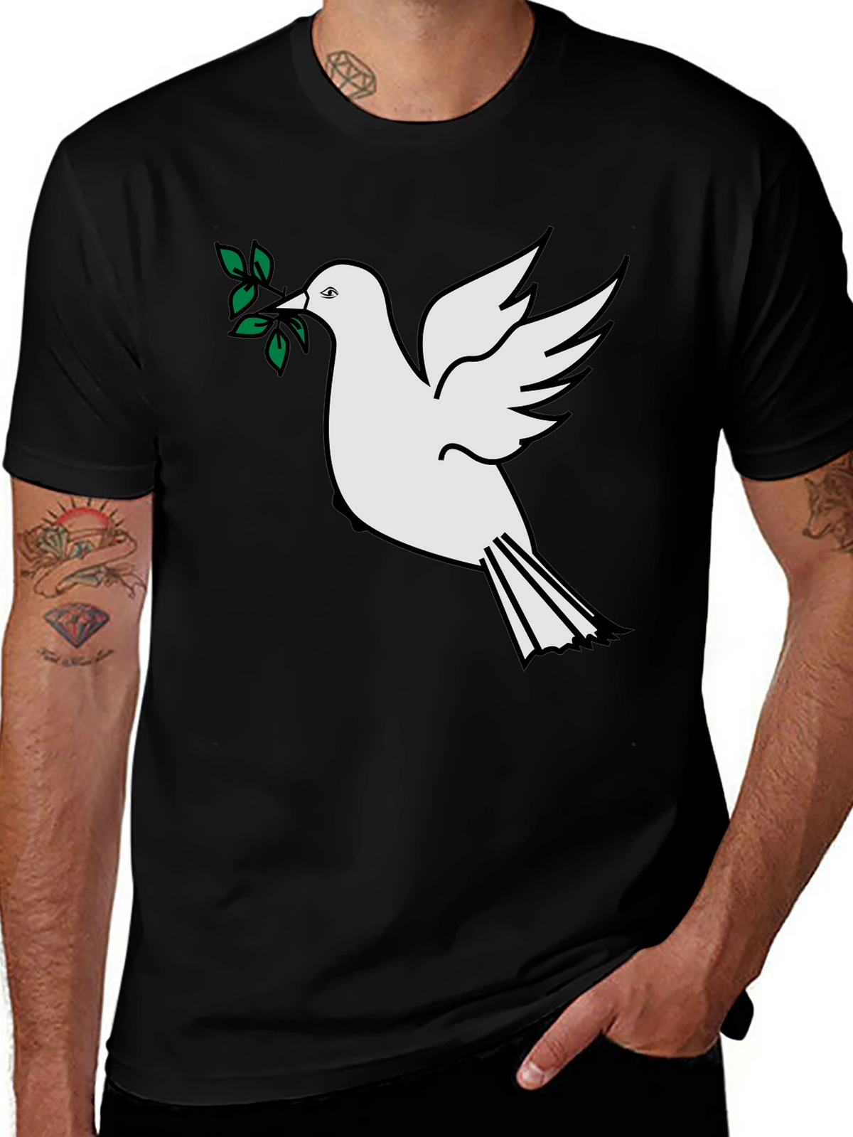Dove of Peace Graphic T-Shirt