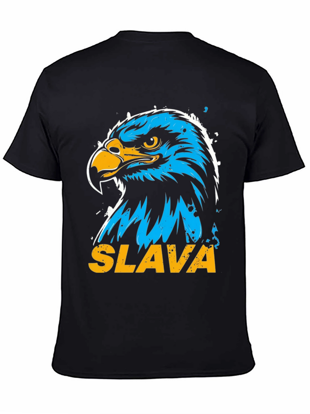 Slava Eagle Graphic Tee - Patriotic Design