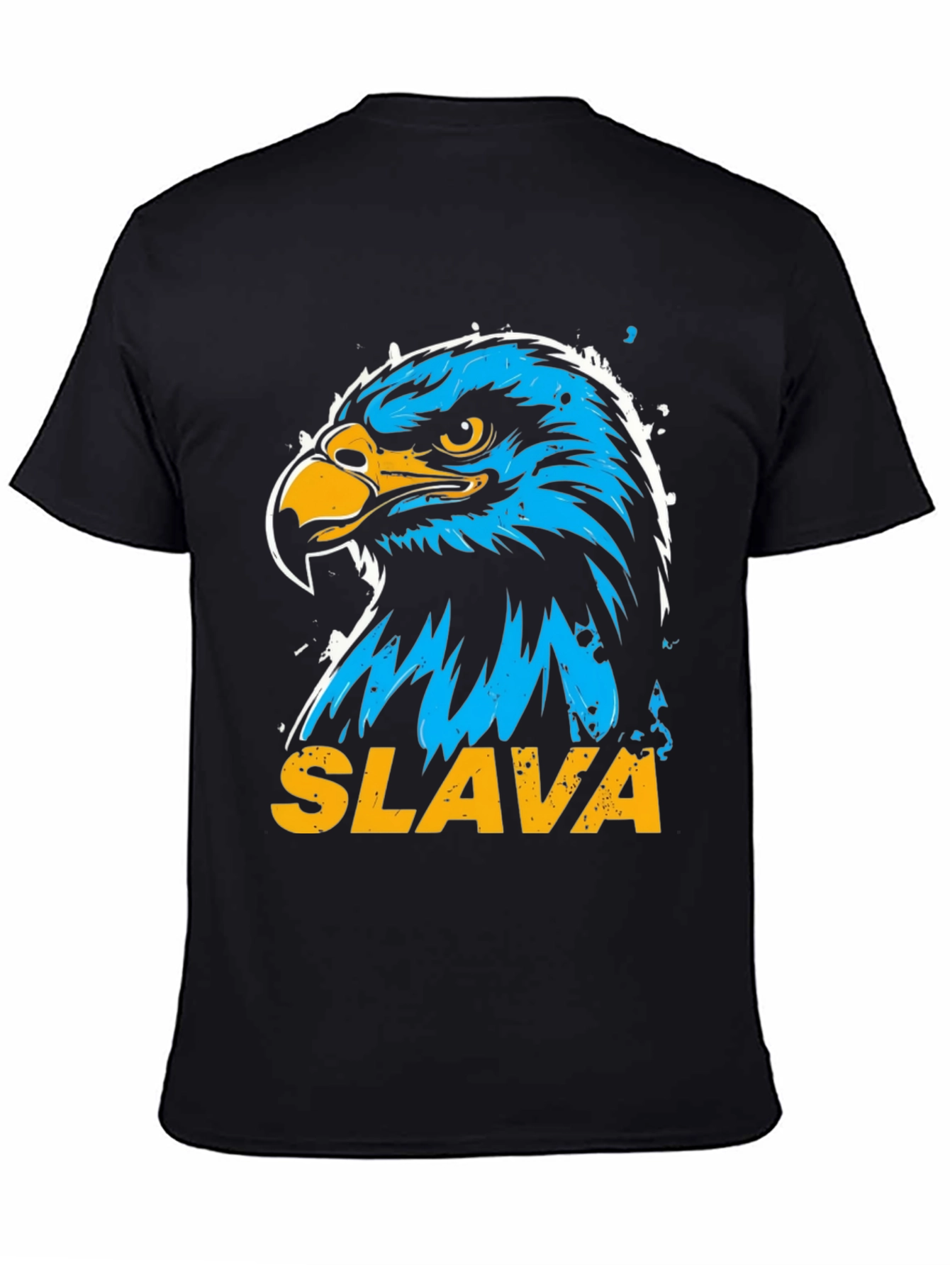 Slava Eagle Graphic Tee - Patriotic Design