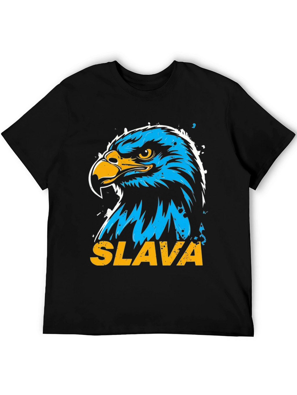 Slava Eagle Graphic Tee - Patriotic Design