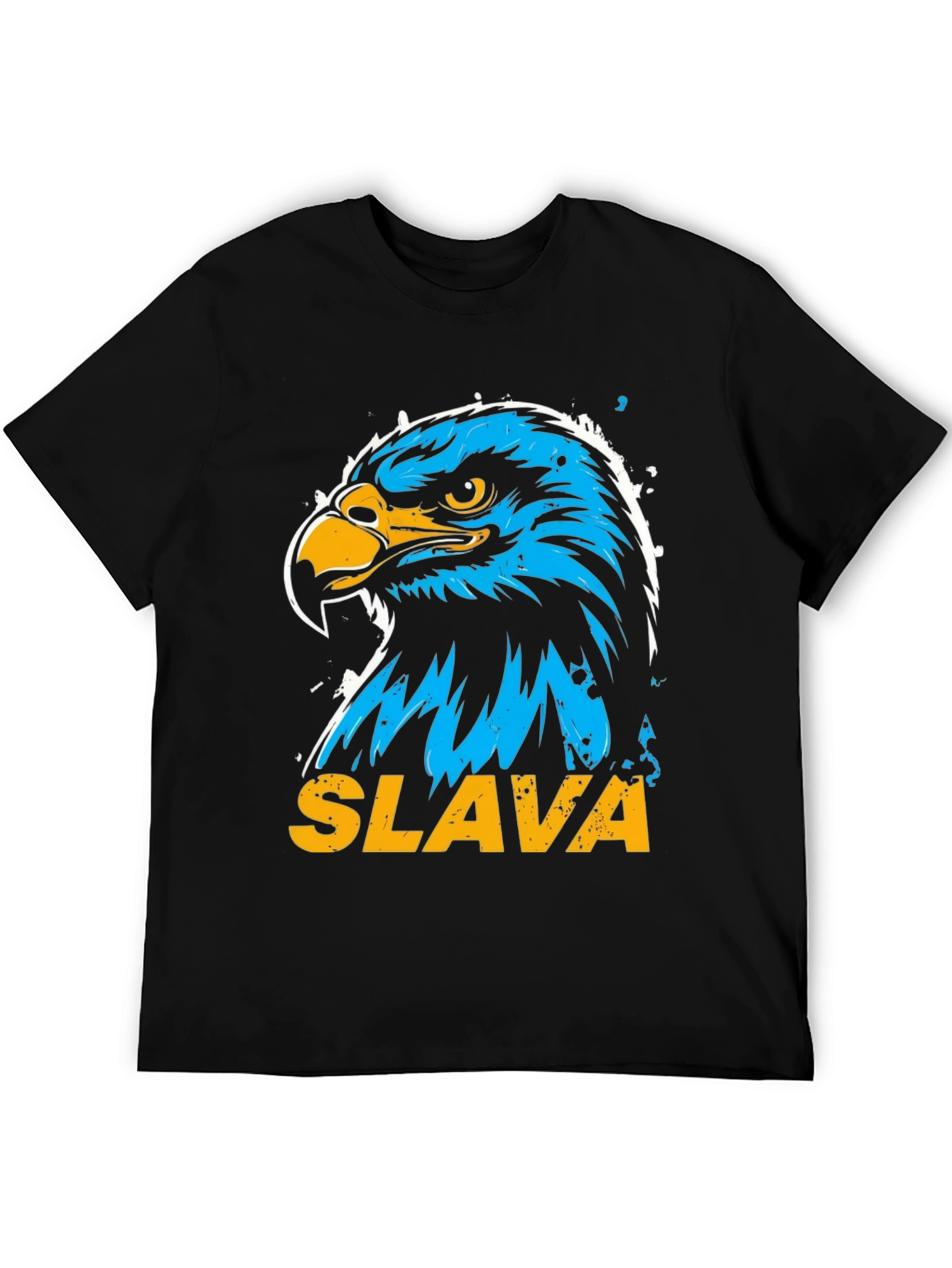 Slava Eagle Graphic Tee - Patriotic Design