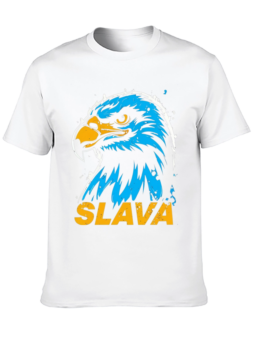 Slava Eagle Graphic Tee - Patriotic Design