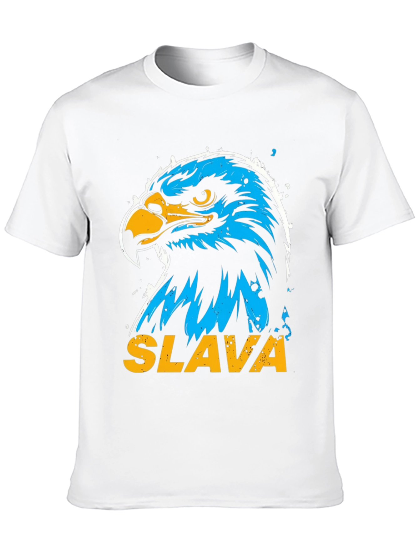 Slava Eagle Graphic Tee - Patriotic Design