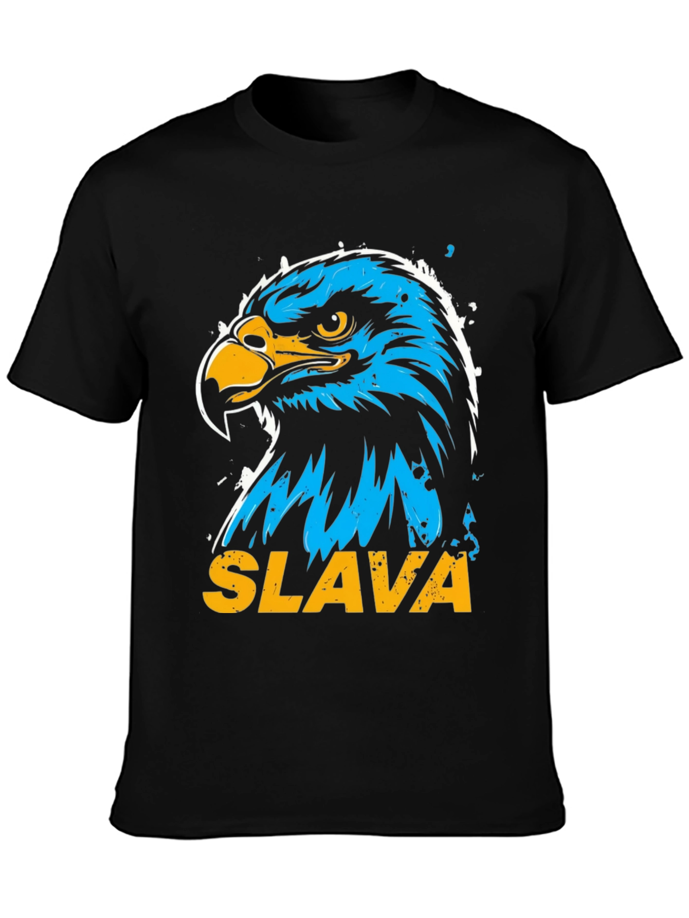 Slava Eagle Graphic Tee - Patriotic Design