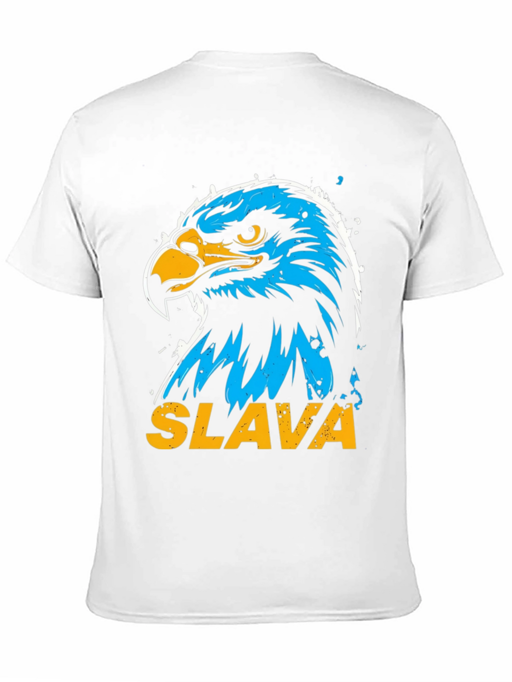 Slava Eagle Graphic Tee - Patriotic Design