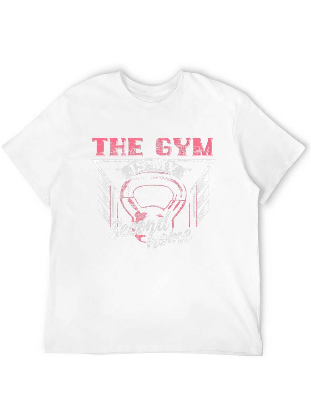 Gym Is My Second Home T-Shirt Black
