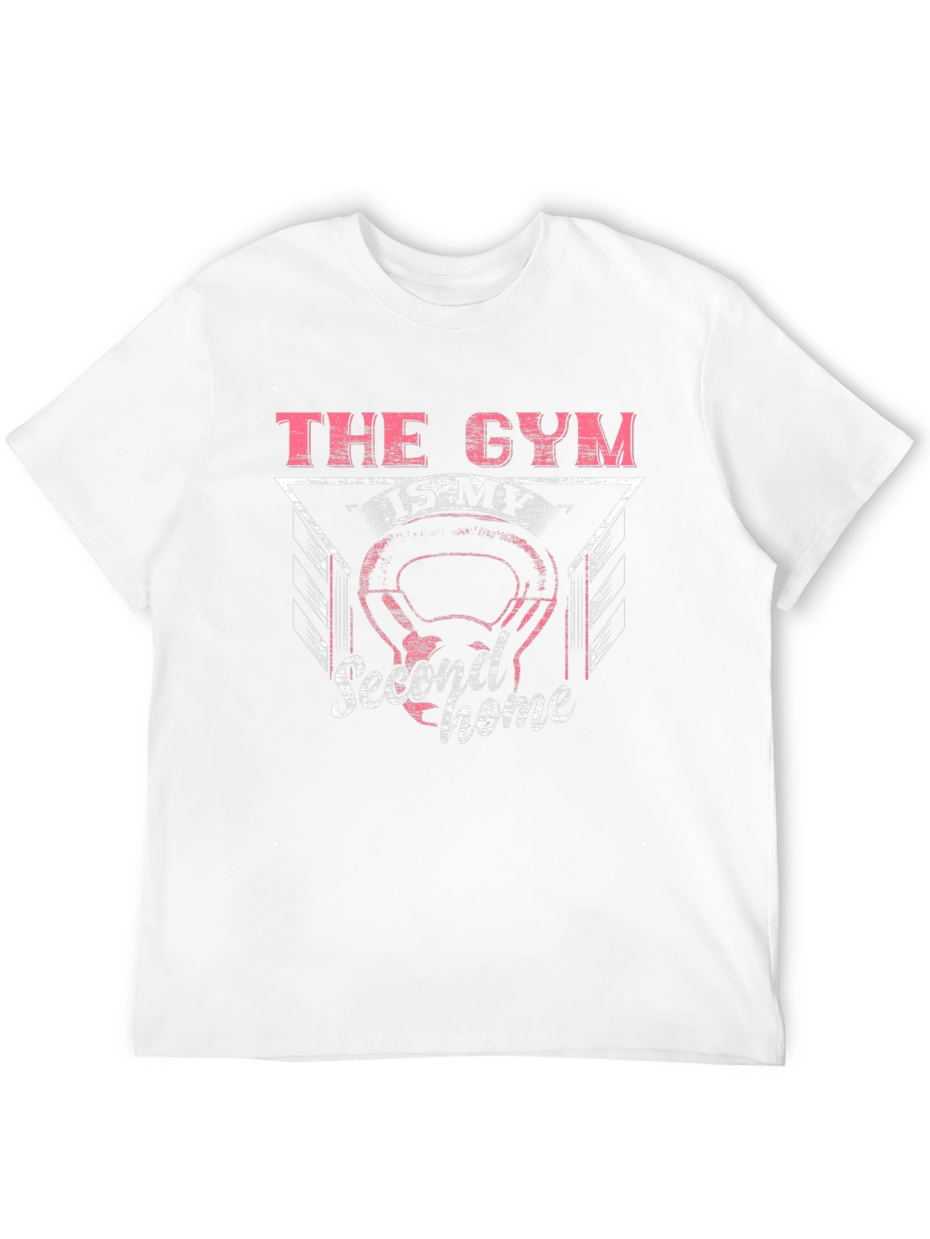 Gym Is My Second Home T-Shirt Black