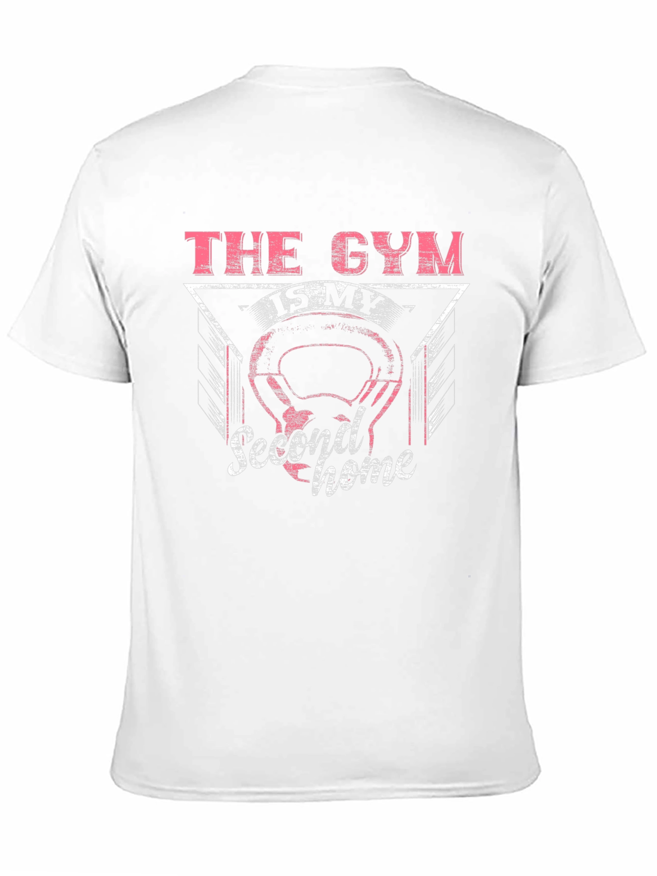 Gym Is My Second Home T-Shirt Black