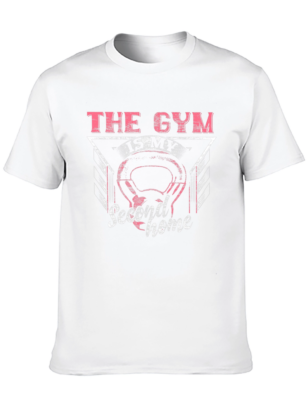Gym Is My Second Home T-Shirt Black
