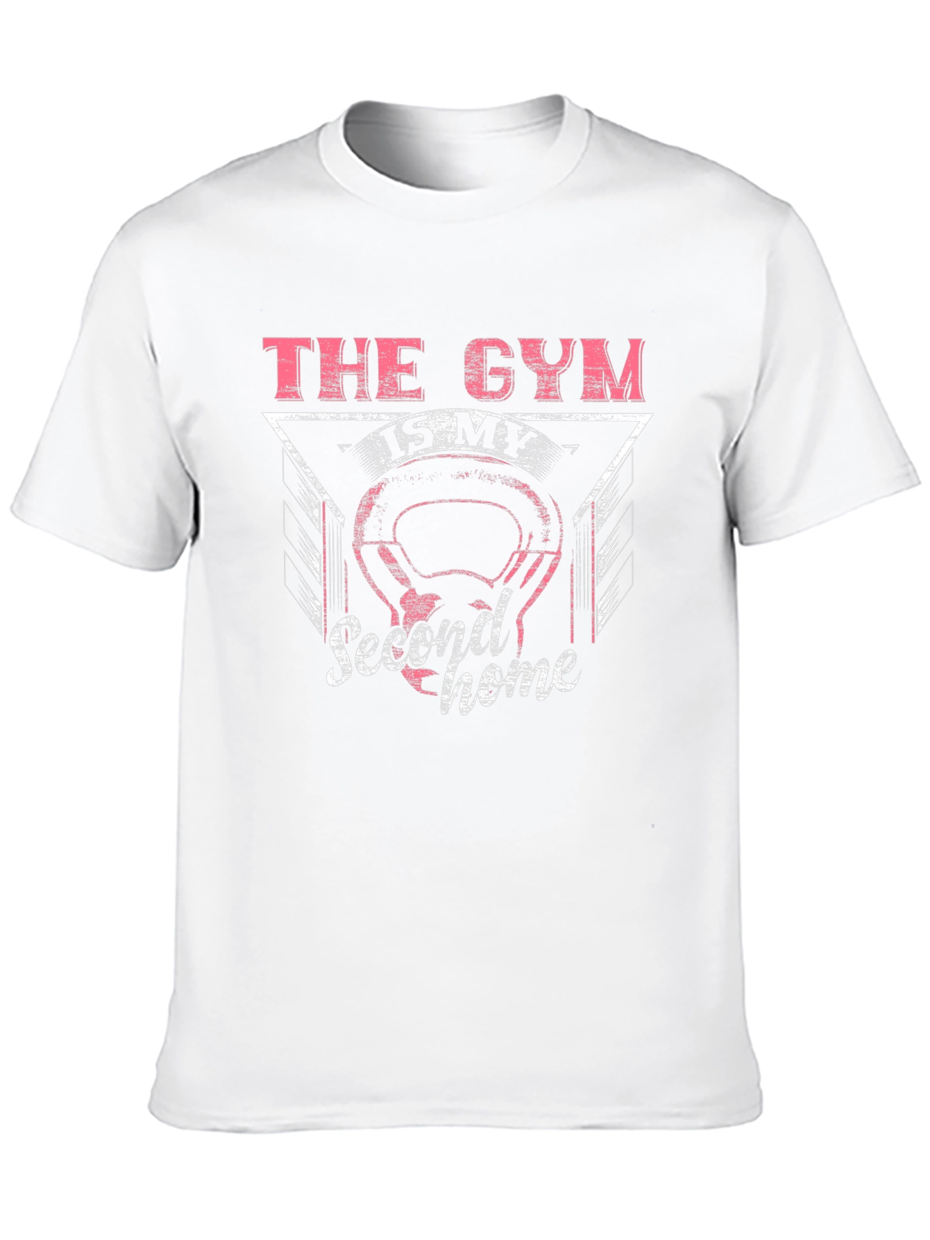 Gym Is My Second Home T-Shirt Black