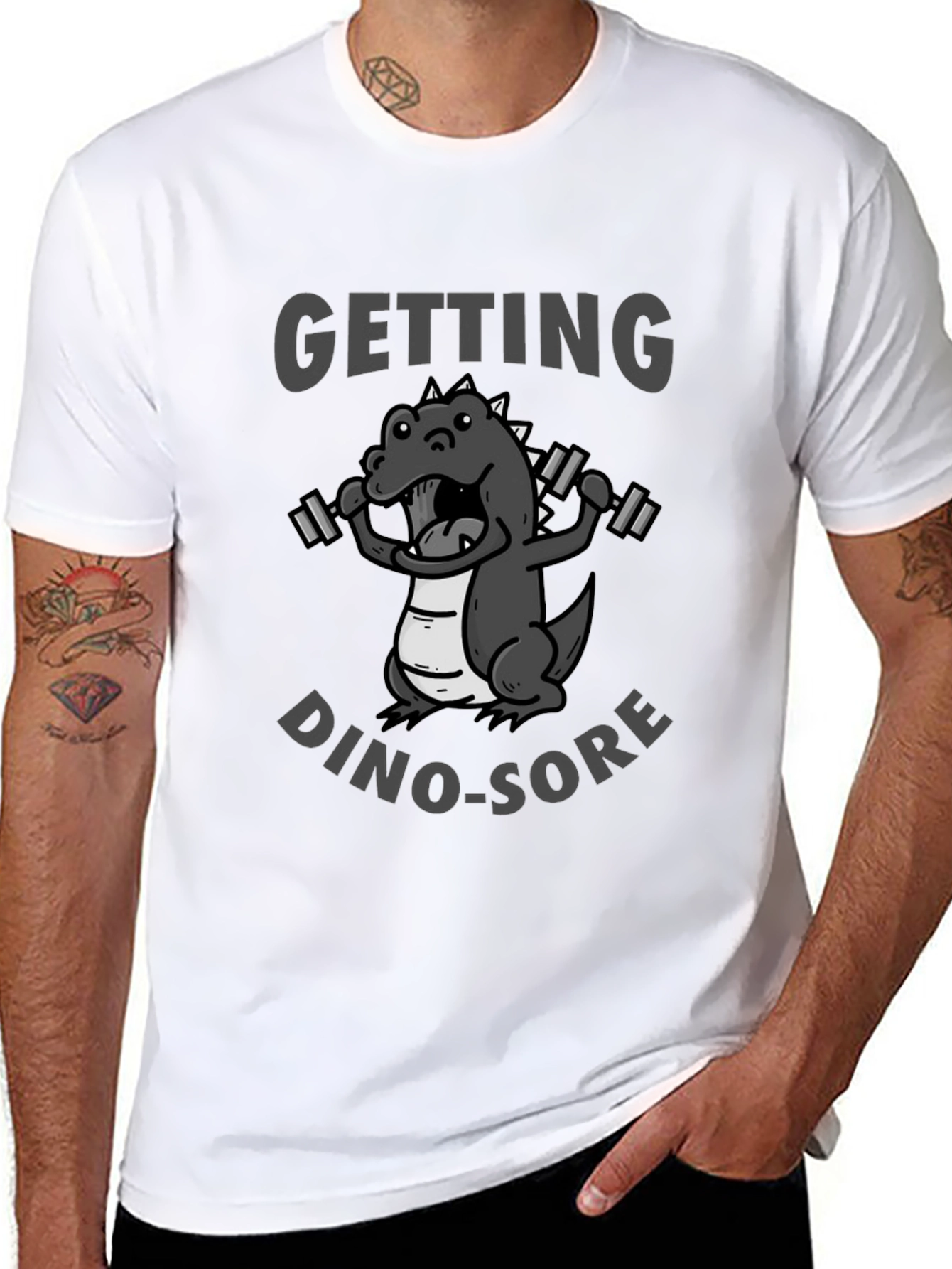 Dino-Sore Workout T-Shirt