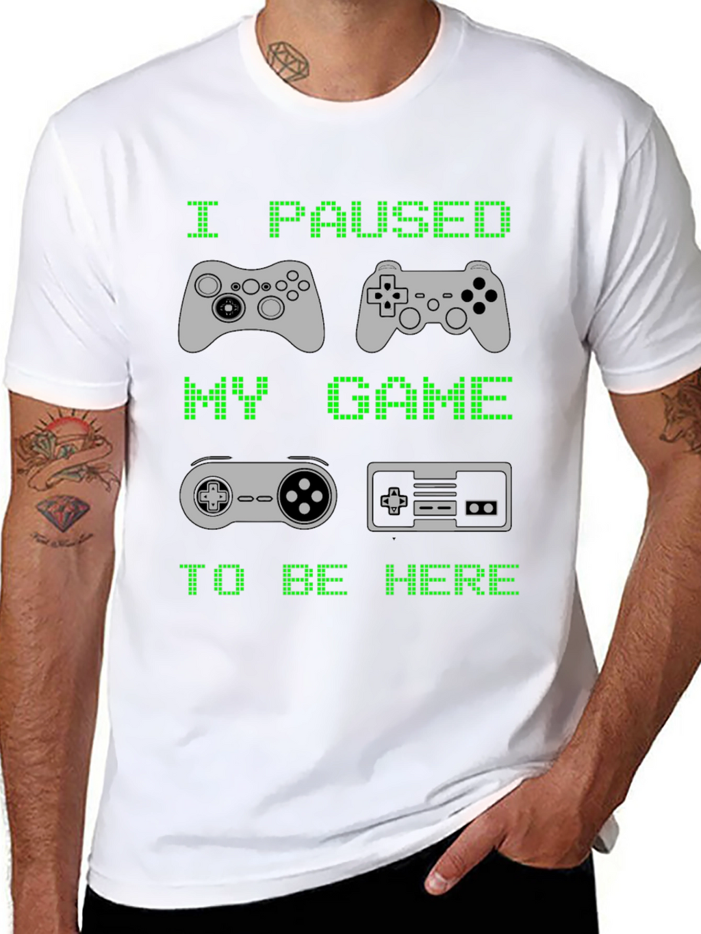I Paused My Game to Be Here T-Shirt