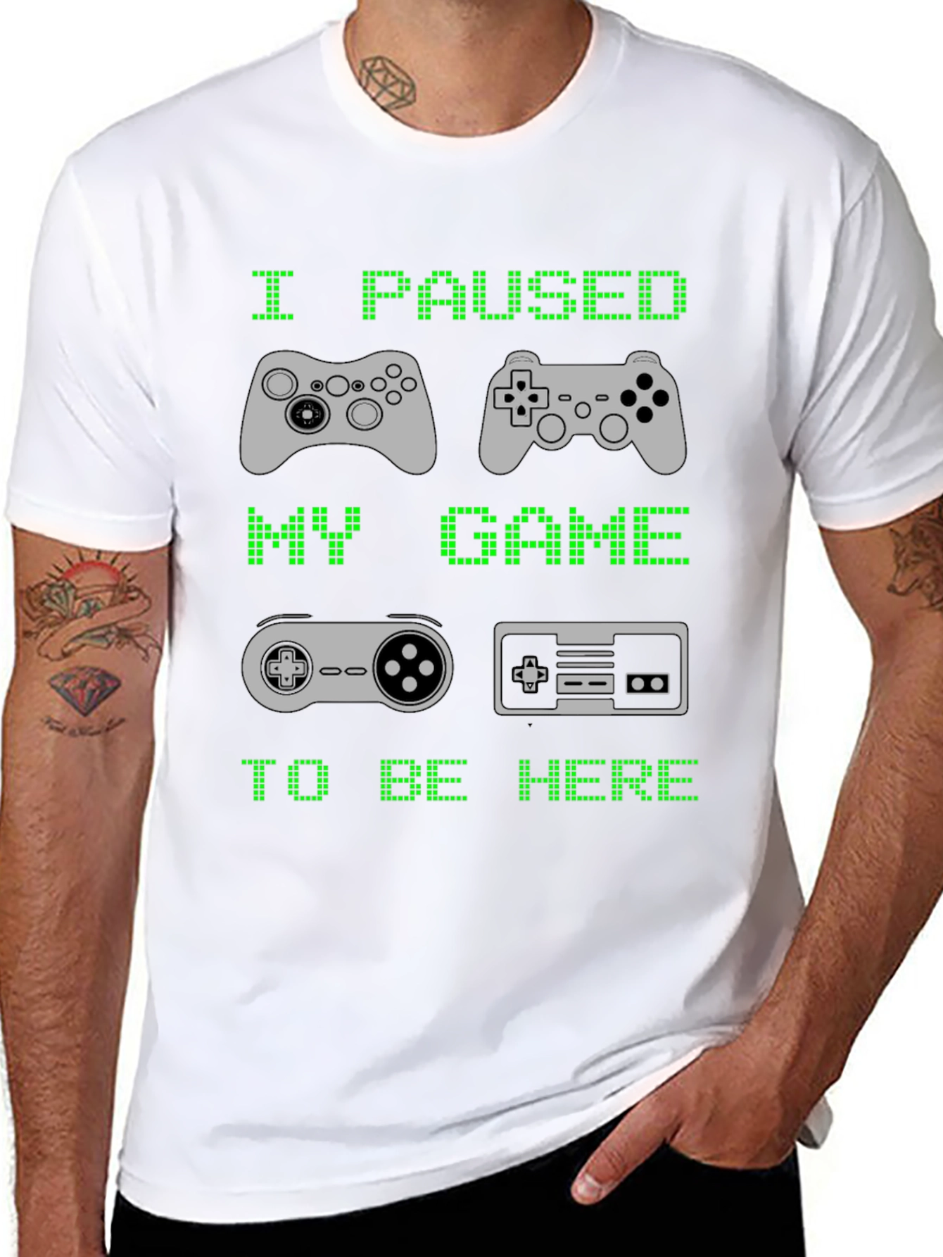I Paused My Game to Be Here T-Shirt